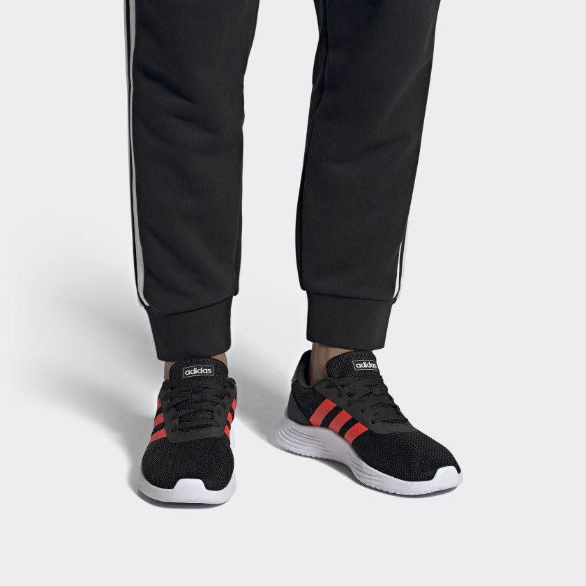adidas Neo Lite Racer 2.0 'Black Red' 圖 7