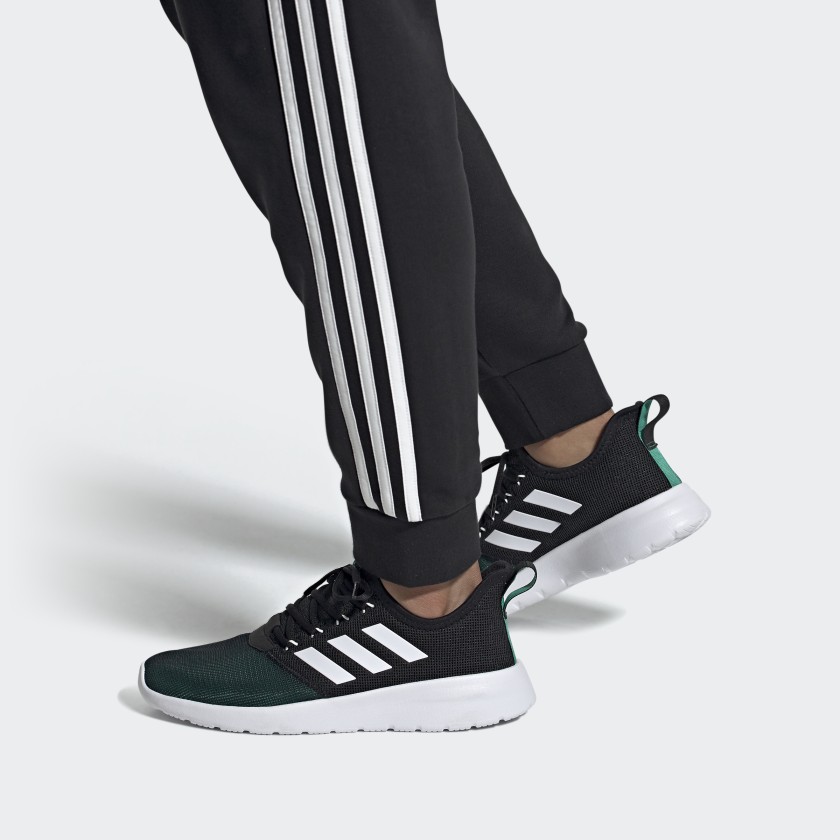 adidas neo Lite Racer Black/Green 圖 6