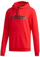 adidas NEO Logo Print Retro Pullover Sweatshirt Red - Casual Hoodie EA3525 adidas NEO Logo Print Retro Pullover Sweatshirt Red - Casual Hoodie EA3525