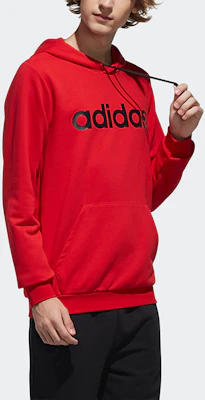 阿迪达斯NEO复古印花红色连帽衫休闲卫衣 EA3525 Sizing 阿迪达斯NEO复古印花红色连帽衫休闲卫衣 EA3525