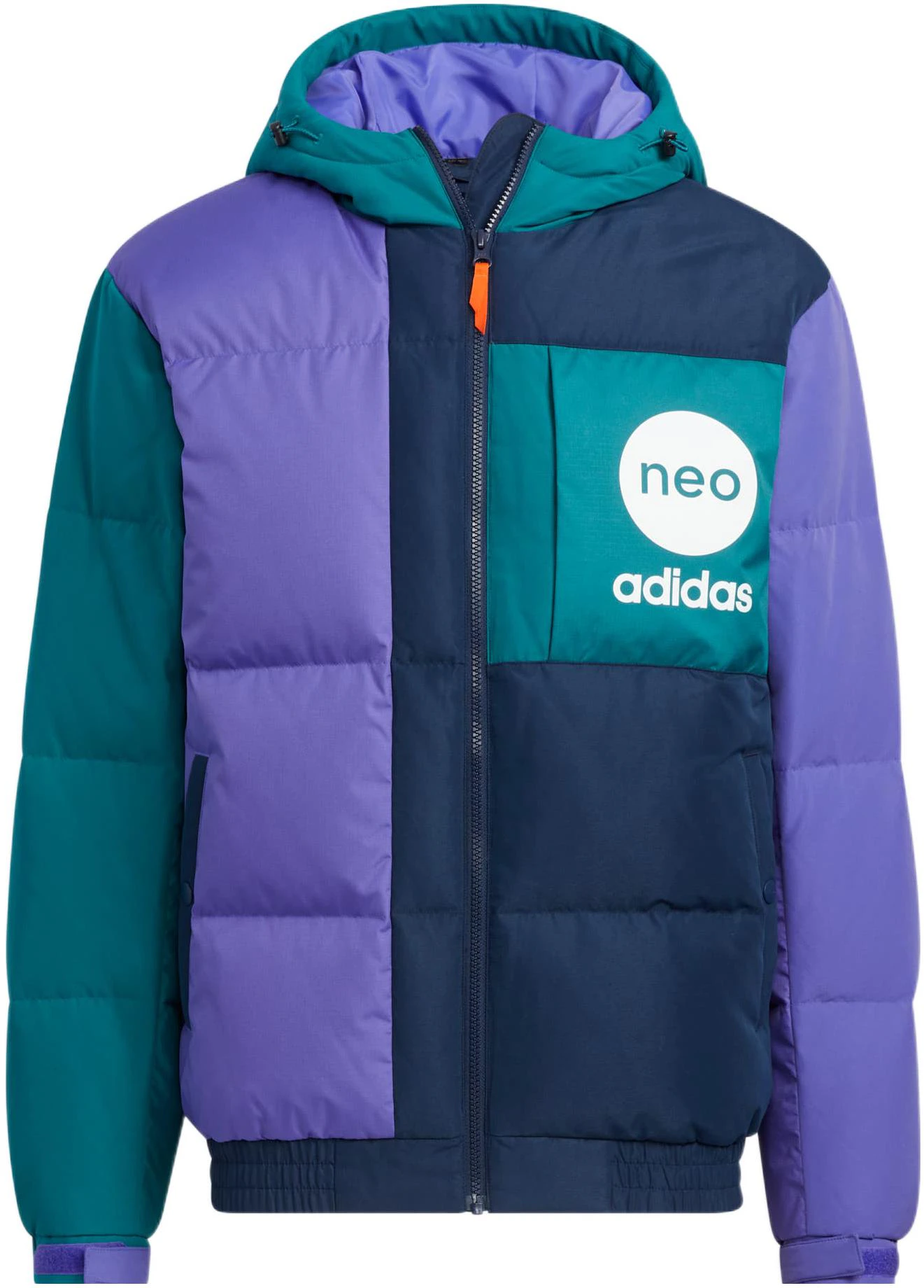adidas-neo-logo-zip-up-puffer-jacket-unisex-purple-hn-4781