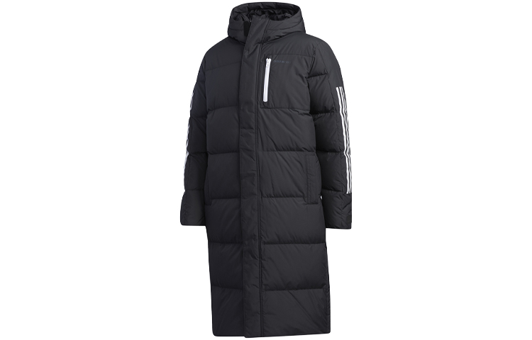 adidas Neo Long Puffer Down Jacket Black GJ8844