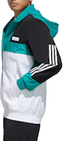 Details for adidas Neo 綠白拼色運動外套 GE5499