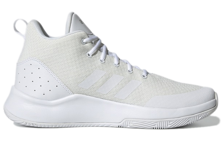 Order adidas neo 耐磨防滑 中筒 復古籃球鞋 男款 白
