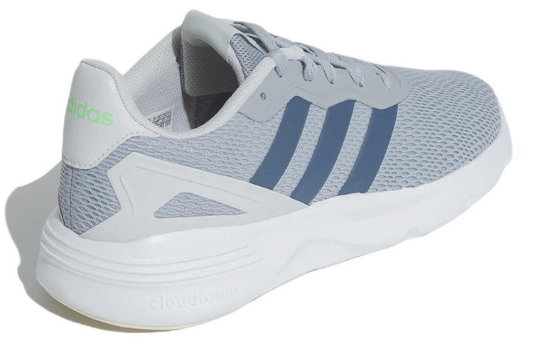 adidas neo Nebzed Cloudfoam 'Halo Silver Wonder Steel Dash Grey' 圖 4