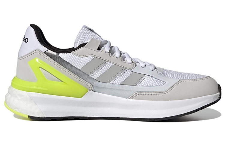 Order adidas neo Nebzed Super Boost 舒適耐磨運動休閒鞋 灰白