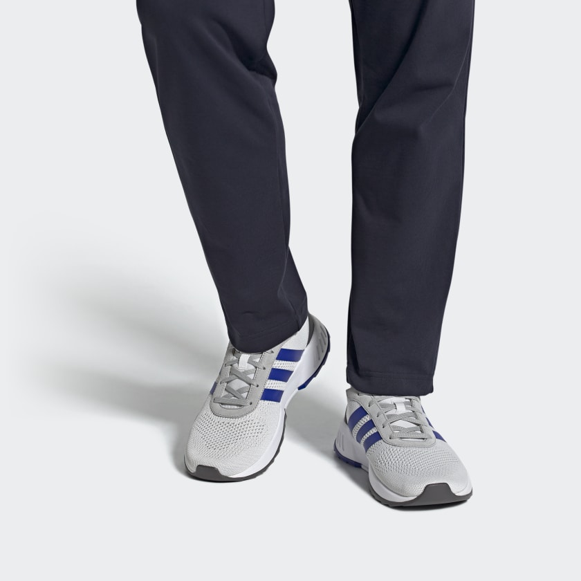 Sizing アディダス ネオ フォスフィア グレー/白/青 FW3450