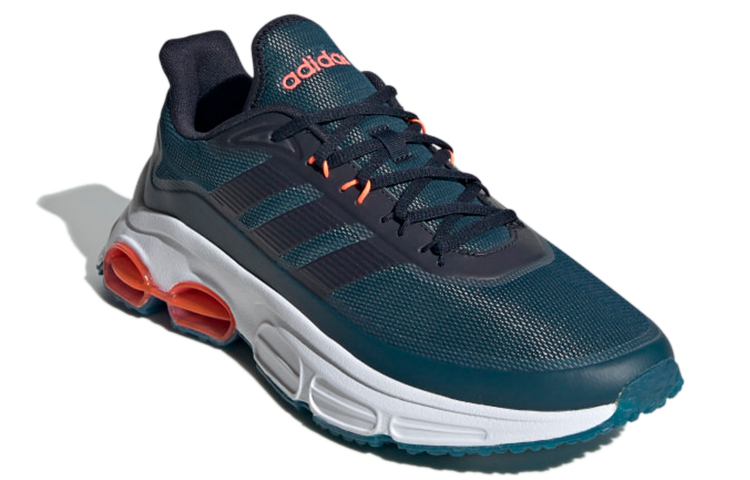 Lookbook アディダス NEO クアッドキューブ 緑黒白 EG4392