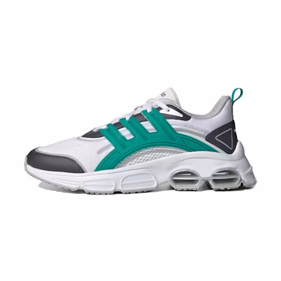 adidas neo Quadcube CC 'Black White Green'