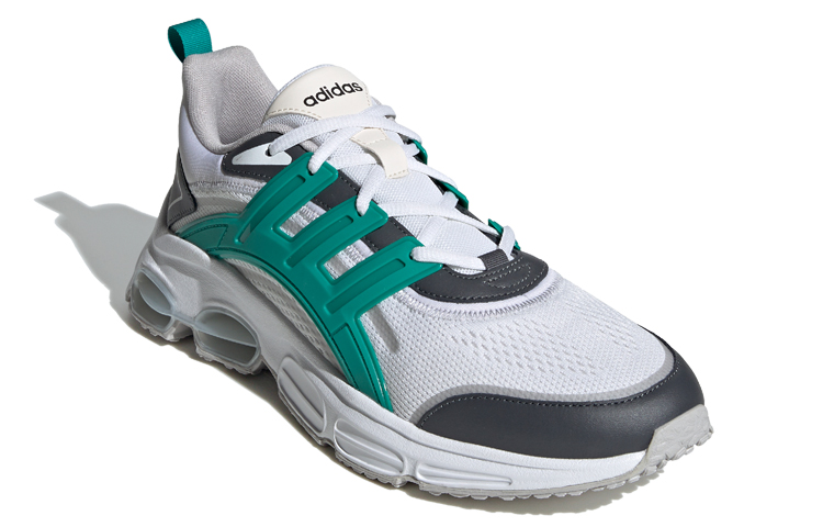 Lookbook adidas neo Quadcube CC 低筒 跑步鞋 男款 黑白綠