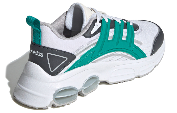 Shop adidas neo Quadcube CC 低筒 跑步鞋 男款 黑白綠