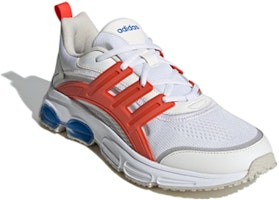 adidas neo Quadcube CC 低筒 跑步鞋 男款 白橘 Order adidas neo Quadcube CC 低筒 跑步鞋 男款 白橘