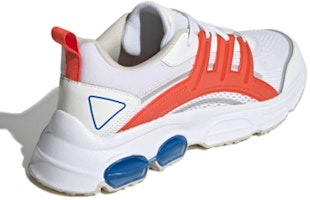 adidas neo Quadcube CC 低筒 跑步鞋 男款 白橘 Lookbook adidas neo Quadcube CC 低筒 跑步鞋 男款 白橘