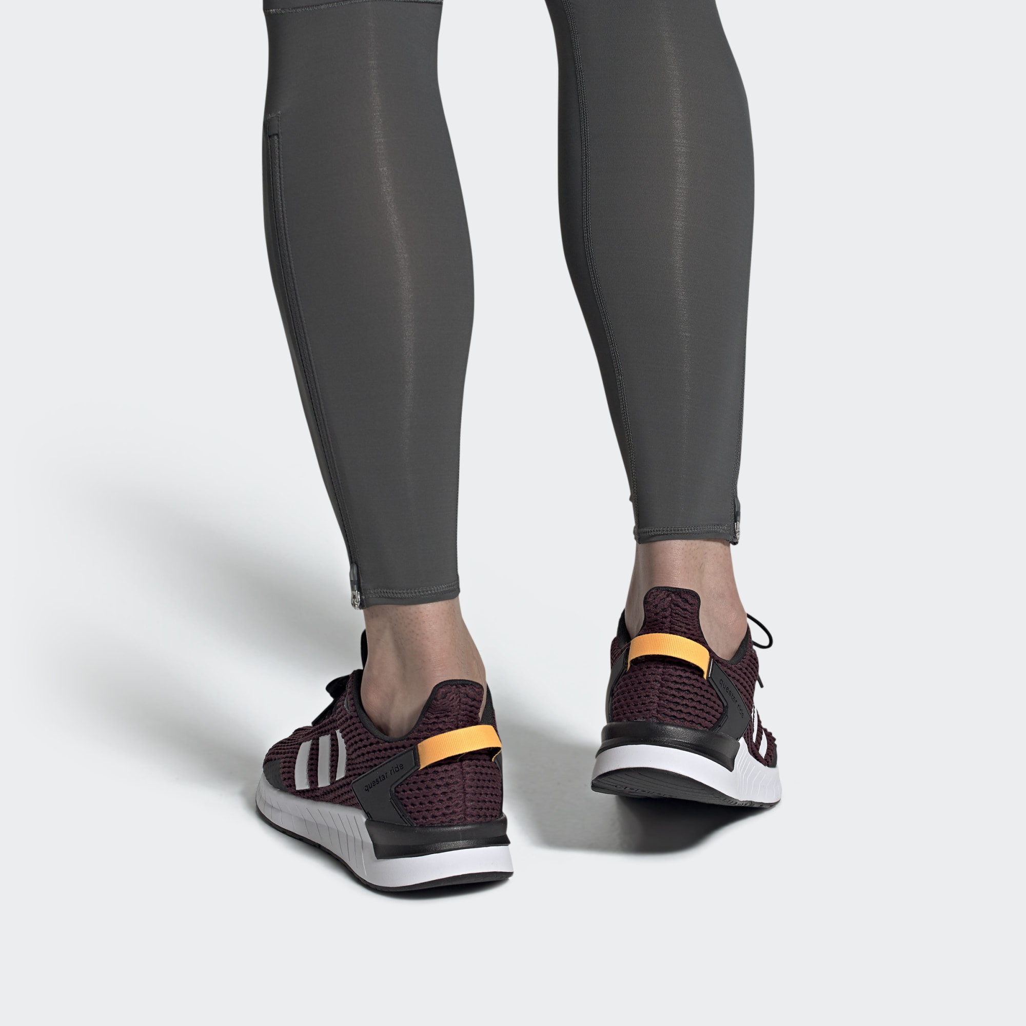 Sizing adidas NEO Questar Ride ''Nero Rosso'' EE8371