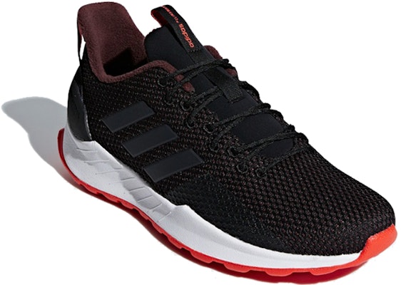adidas neo Questar Trail 'Negro Rojo' BB7490 Lookbook adidas neo Questar Trail 'Negro Rojo' BB7490