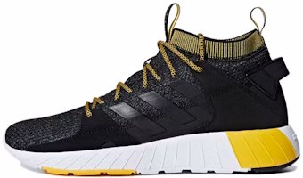 adidas neo Questarstrike Mid 'Black Yellow White' G25773 adidas neo Questarstrike Mid 'Black Yellow White' G25773
