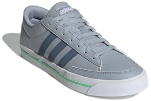 adidas neo Retrovulc 防滑耐磨 低筒 滑板鞋 共用 灰藍 Lookbook adidas neo Retrovulc 防滑耐磨 低筒 滑板鞋 共用 灰藍