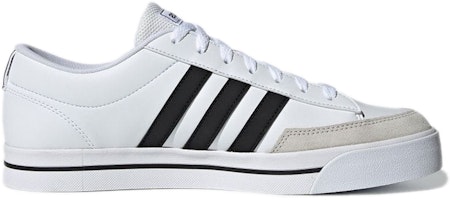 adidas neo Retrovulc 耐磨 低筒 滑板鞋 男款 白黑拼色 Order adidas neo Retrovulc 耐磨 低筒 滑板鞋 男款 白黑拼色