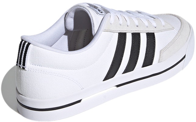 adidas neo Retrovulc 'White Gray Black' H02206 Shop adidas neo Retrovulc 'White Gray Black' H02206