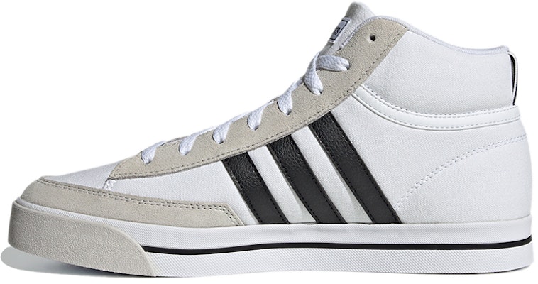 adidas neo Retrovulc Mid 'White Gray Black' H02211 Buy adidas neo Retrovulc Mid 'White Gray Black' H02211