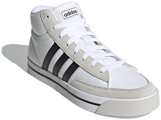 adidas neo Retrovulc Mid 'Putih Kelabu Hitam' H02211 Lookbook adidas neo Retrovulc Mid 'Putih Kelabu Hitam' H02211