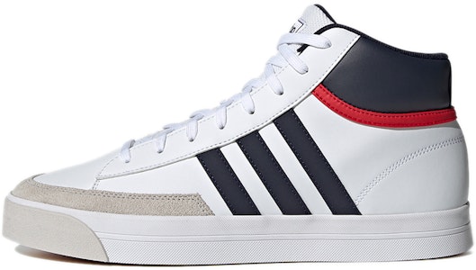 阿迪达斯NEO Retrovulc中帮白色帆布鞋 H02462 Buy 阿迪达斯NEO Retrovulc中帮白色帆布鞋 H02462