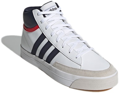 阿迪达斯NEO Retrovulc中帮白色帆布鞋 H02462 Lookbook 阿迪达斯NEO Retrovulc中帮白色帆布鞋 H02462