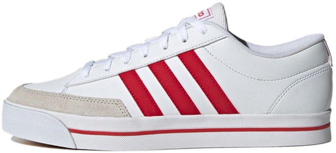 adidas neo Retrovulc 耐磨防滑 低筒 復古籃球鞋 男款 白紅 Buy adidas neo Retrovulc 耐磨防滑 低筒 復古籃球鞋 男款 白紅