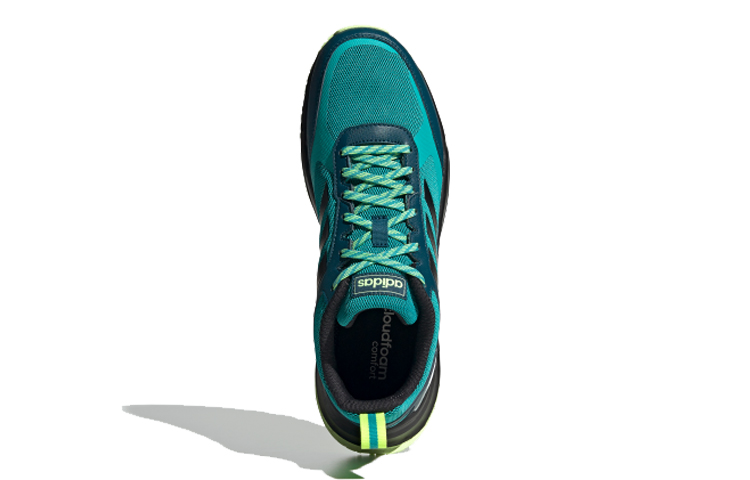 Shop adidas Neo Rockadia Trail 3.0 ''Blau Grün'' Wanderschuhe EG2519