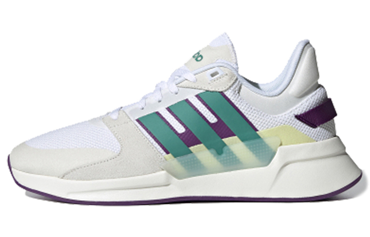 adidas neo RUN90S Sports Casual Shoes 'White Brown Green' EH2572