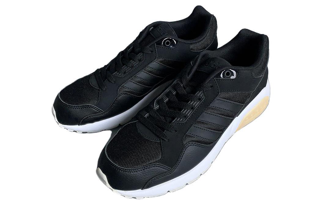 Order adidas 圓頭舒適 防滑減震 低筒 生活休閒鞋 男款 黑色