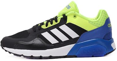 adidas neo Run9Tis TM 'Black Blue Yellow' F99268 adidas neo Run9Tis TM 'Black Blue Yellow' F99268