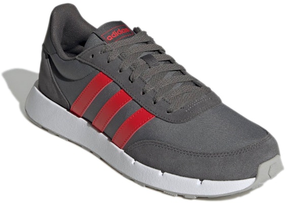 adidas NEO Run 60s 2.0 'Grey Red' GW8058 Lookbook adidas NEO Run 60s 2.0 'Grey Red' GW8058
