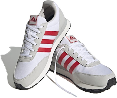 adidas neo RUN 60S 3.0 'White Grey Red' HP2260 Lookbook adidas neo RUN 60S 3.0 'White Grey Red' HP2260