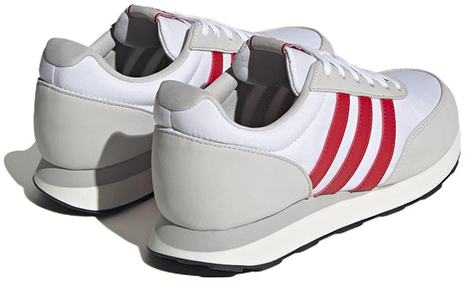 adidas neo RUN 60S 3.0 'White Grey Red' HP2260 Shop adidas neo RUN 60S 3.0 'White Grey Red' HP2260