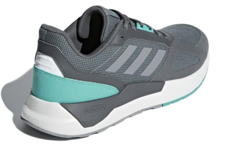 Shop adidas neo Run 80s 耐磨 低筒 跑步鞋 男款 深灰