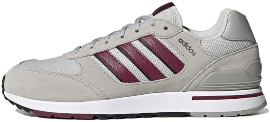 adidas neo RUN 80S 復古休閒 耐磨防滑 低筒 跑步鞋 男女款 灰紅色 Buy adidas neo RUN 80S 復古休閒 耐磨防滑 低筒 跑步鞋 男女款 灰紅色