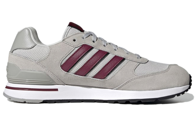 Order adidas neo RUN 80S 復古休閒 耐磨防滑 低筒 跑步鞋 男女款 灰紅色