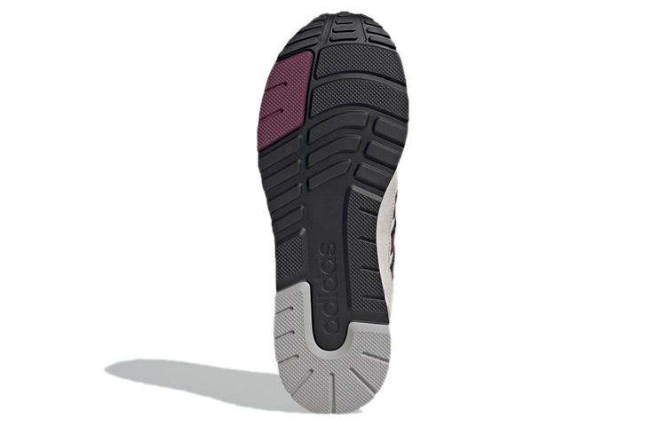 Details for adidas neo RUN 80S 復古休閒 耐磨防滑 低筒 跑步鞋 男女款 灰紅色
