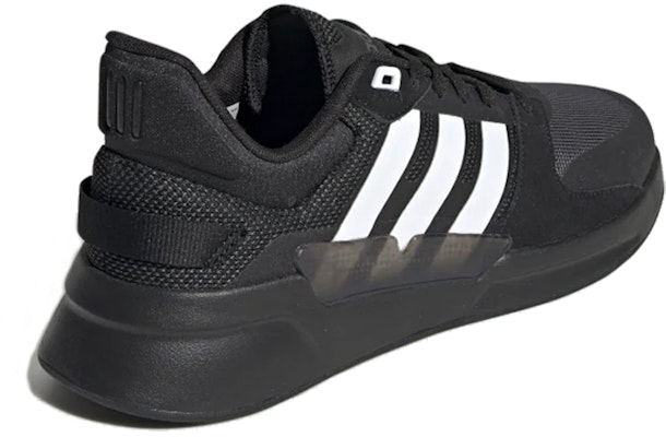 adidas neo Run 90s 'Black White' EG8657 Lookbook adidas neo Run 90s 'Black White' EG8657