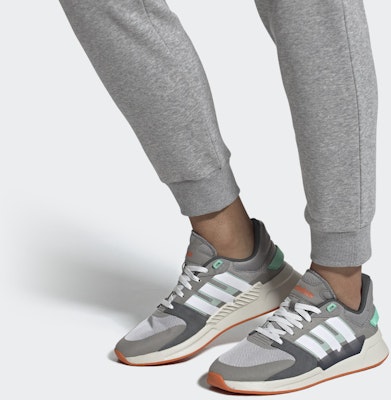 adidas neo RUN 90S 防滑耐磨 低筒 跑步鞋 男款 棕綠 Details for adidas neo RUN 90S 防滑耐磨 低筒 跑步鞋 男款 棕綠