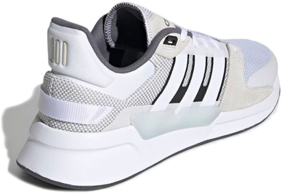 adidas neo RUN 90S 運動 低筒 跑步鞋 男款 灰白 Lookbook adidas neo RUN 90S 運動 低筒 跑步鞋 男款 灰白