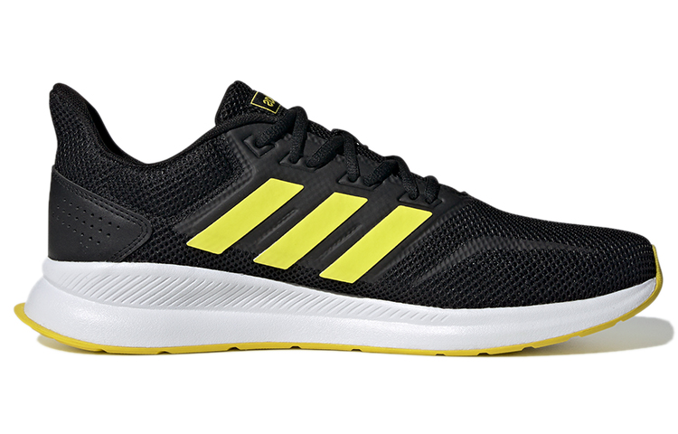adidas neo Runfalcon Black/Yellow 圖 2