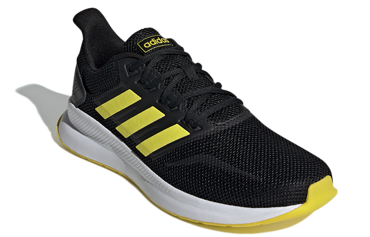 adidas neo Runfalcon Black/Yellow 圖 3