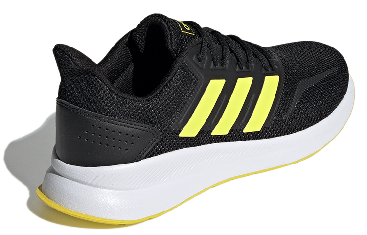 adidas neo Runfalcon Black/Yellow 圖 4