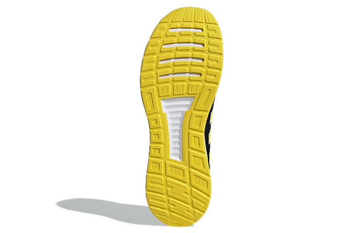 adidas neo Runfalcon Black/Yellow 圖 6