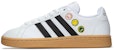 adidas neo Smiley x adidas neo Grand Court 'Hitam Putih' GY4995