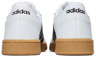 アディダス ネオ スマイル グランドコート (黒/白) GY4995 Shop アディダス ネオ スマイル グランドコート (黒/白) GY4995