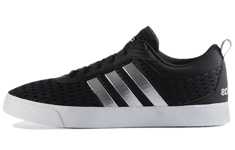 adidas Neo Split 'Breathable Retro Low-Top Black Silver' BB9726