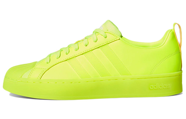 adidas neo Streetcheck Low Tops Casual Skateboarding Shoes Unisex Yellow Green GZ3848